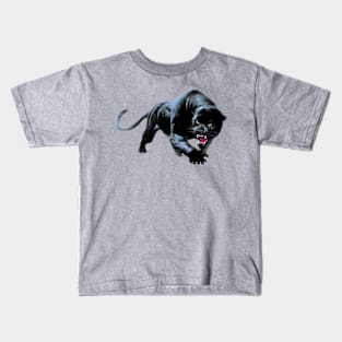 panthere black Kids T-Shirt